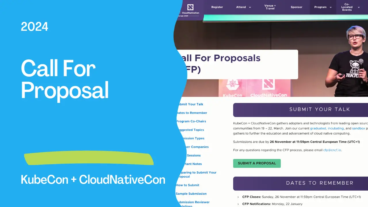 KubeCon and CloudNativeCon Europe 2024 Call For Proposals Ansible Pilot